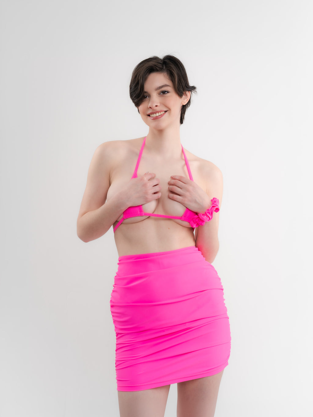 mini beach skirt