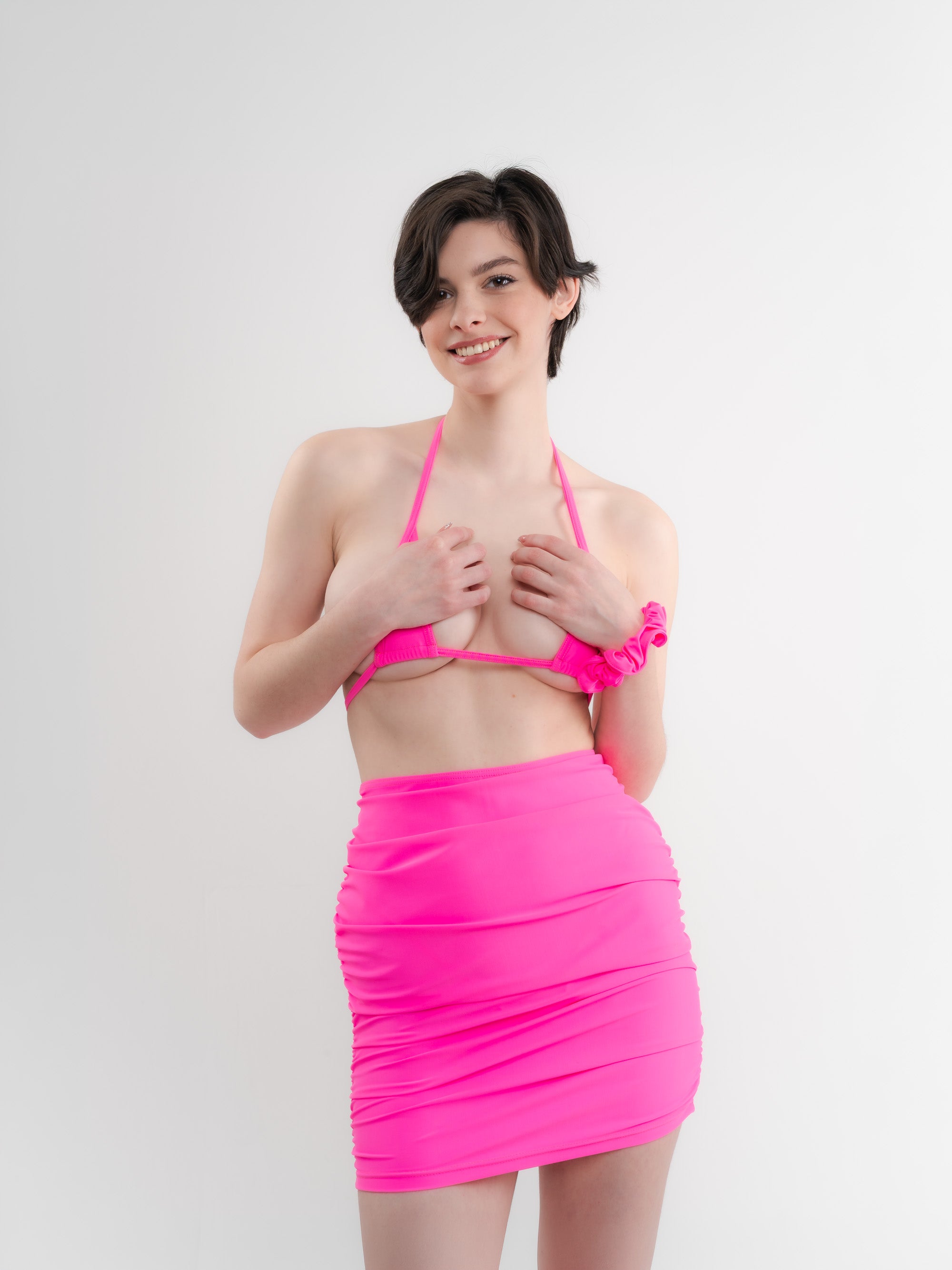 mini beach skirt